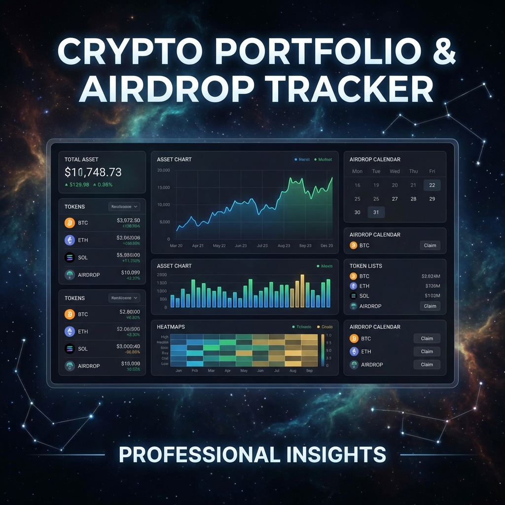 Crypto Airdrop Tracking Dashboard